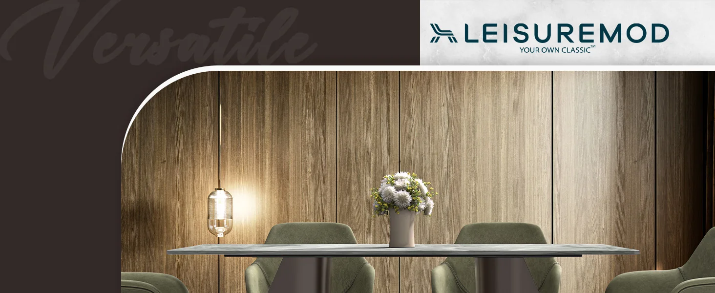 Zelan Series Modern Dining Table Champagne Gold Stainless steel Base, With 55" Light Grey Sintered Stone Top