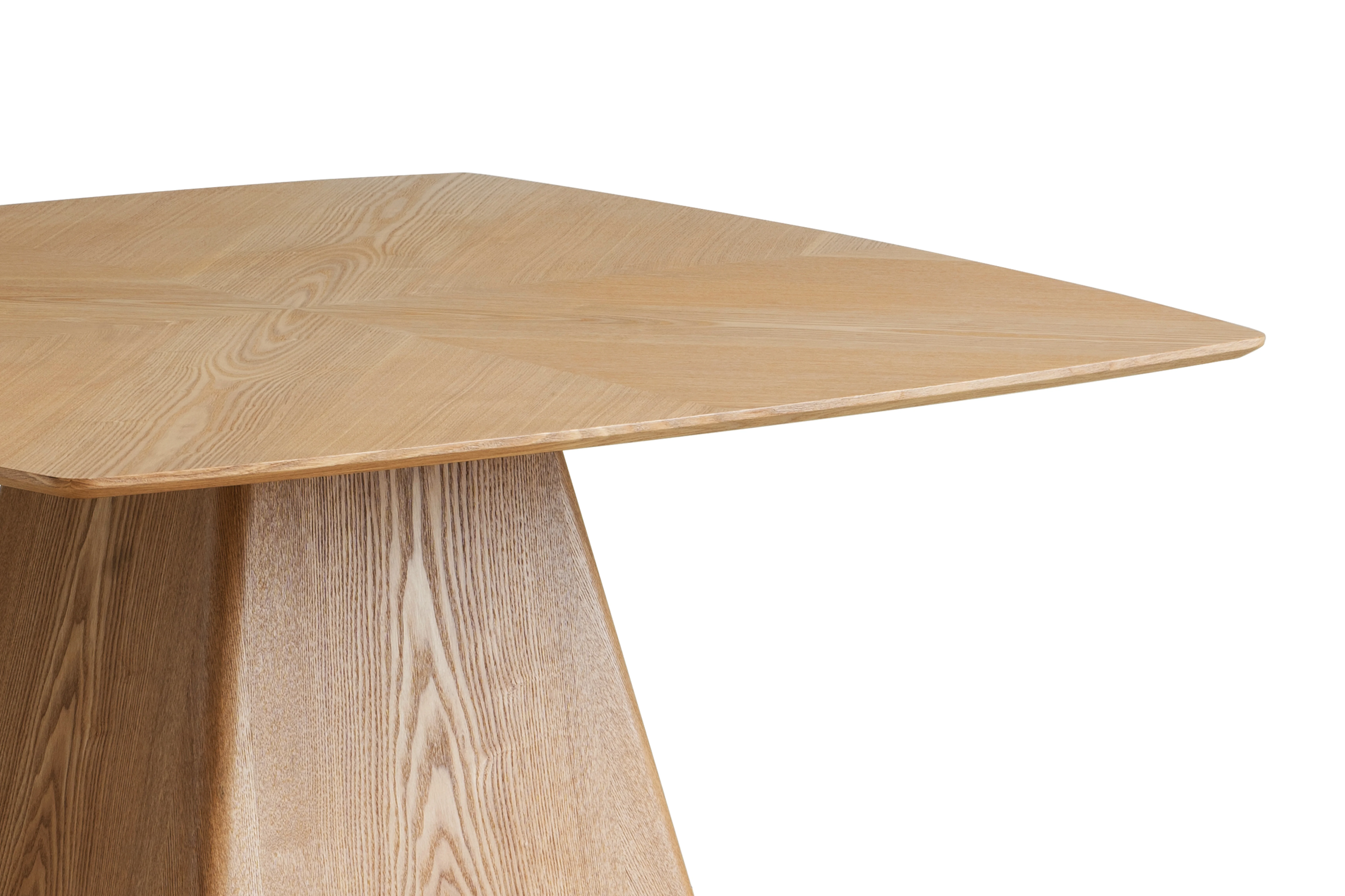 Zephry Collection Modern Dining Wooden Square Dining Table in Natural Wood