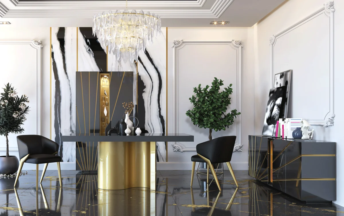 Oro Black Dining room - View 2