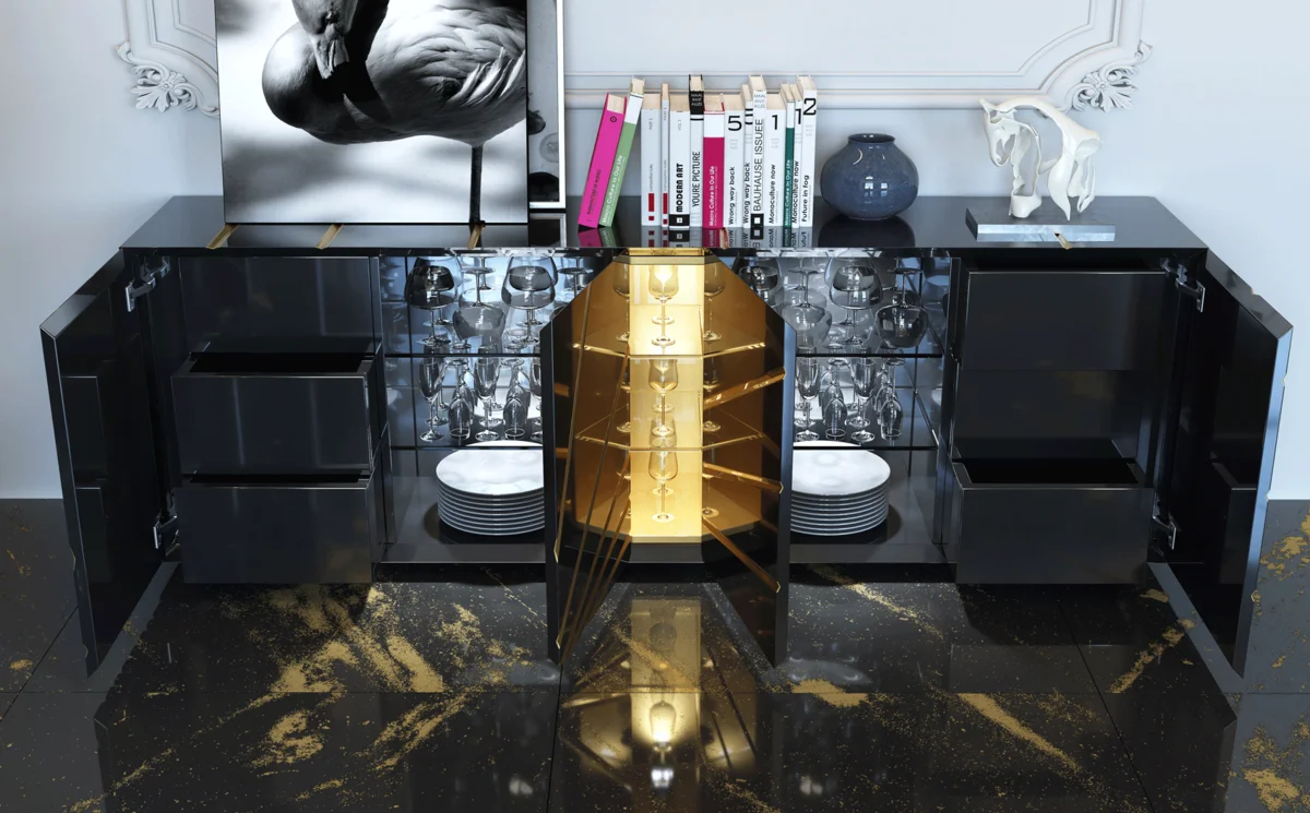 Oro Black Dining room Additional Items