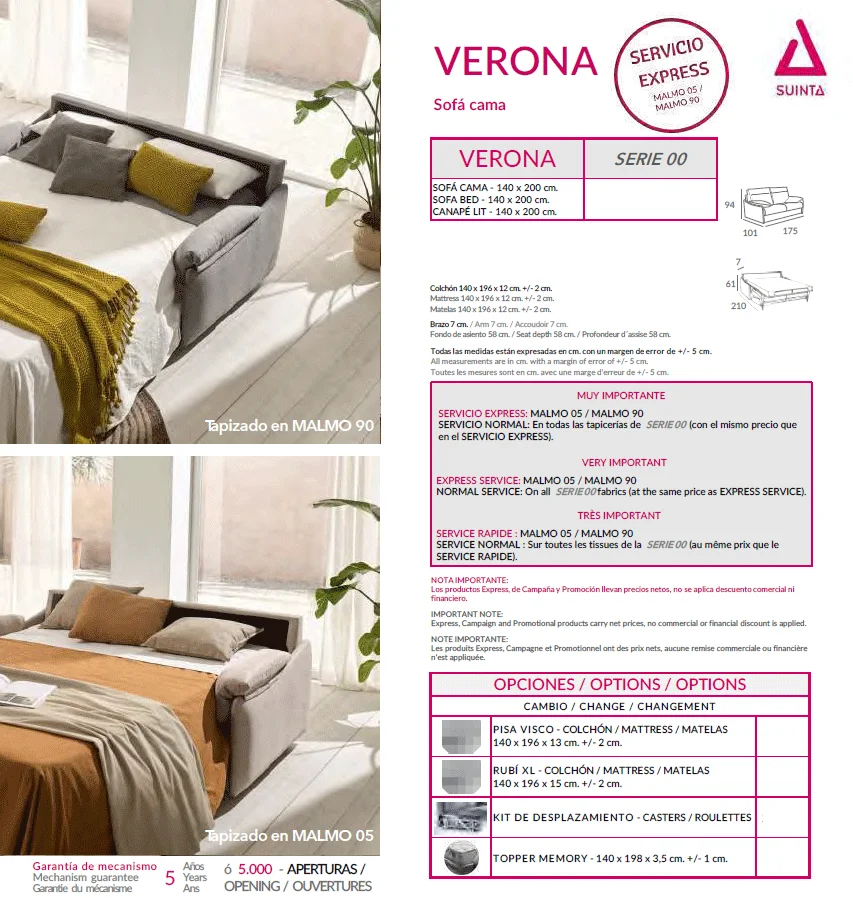 Verona Sofa Bed