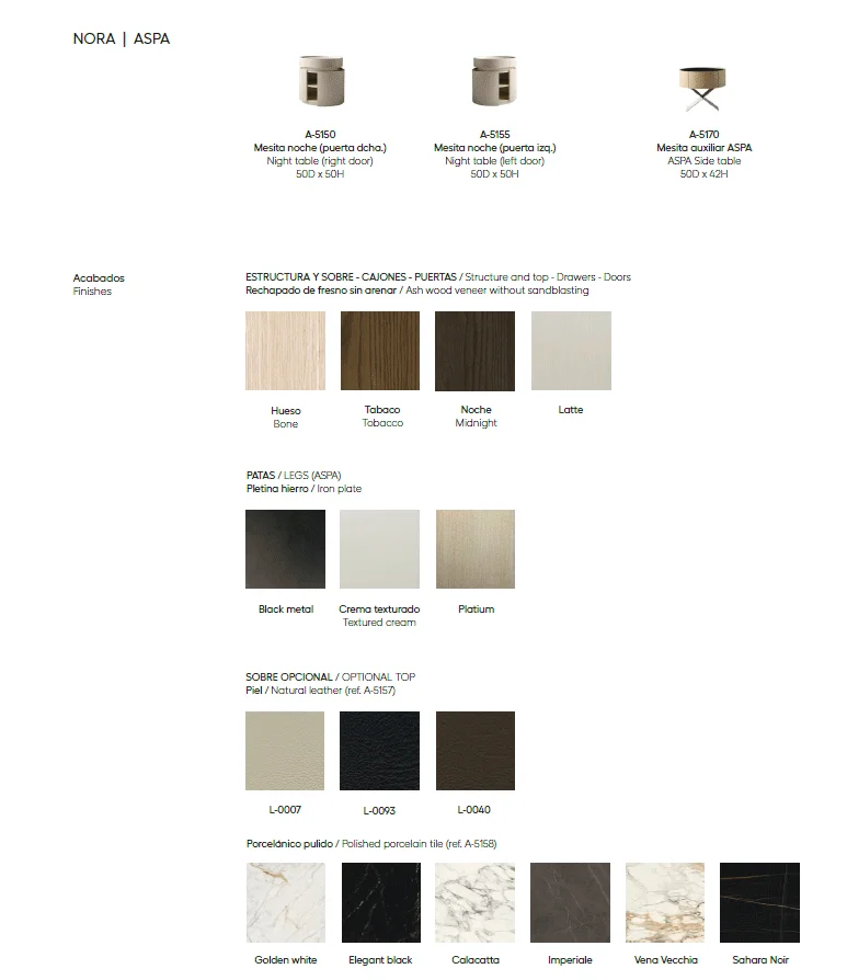 Nora Nightstands - View 2