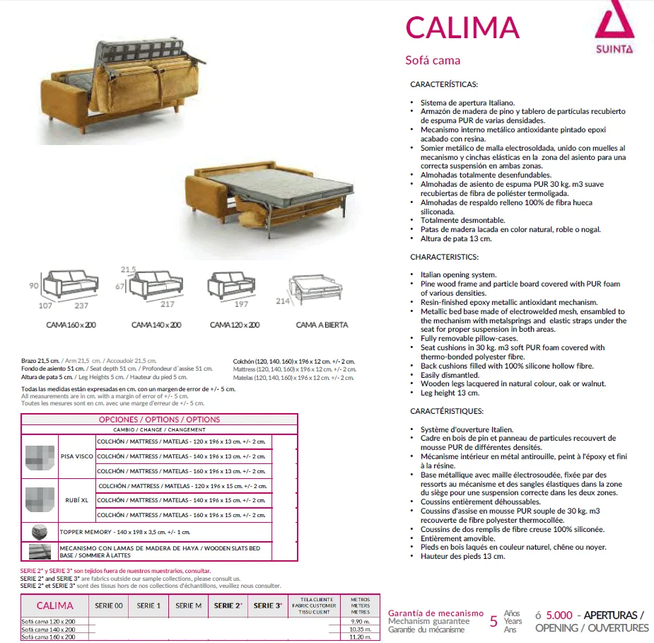 Calima Sofa Bed
