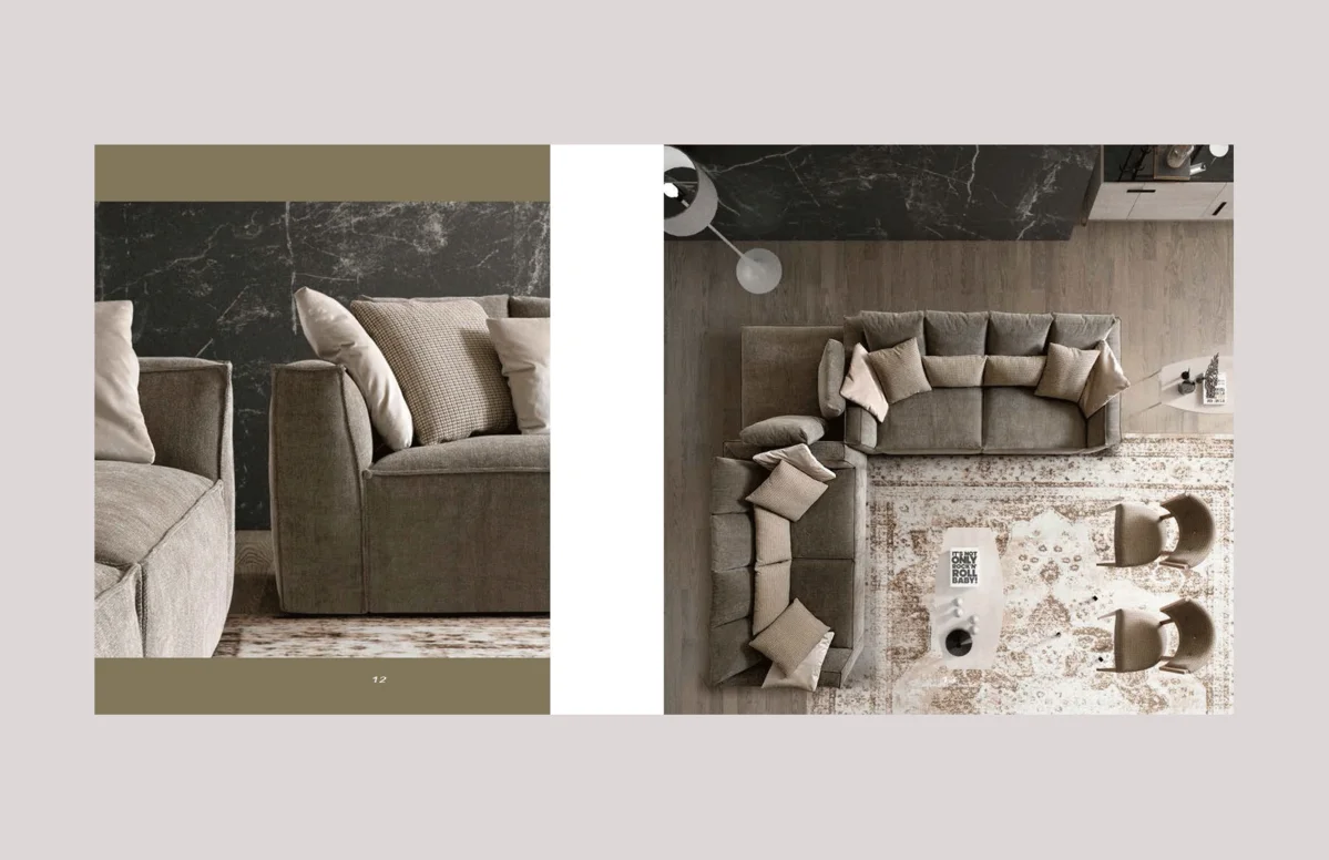 Piuma sectional - View 2