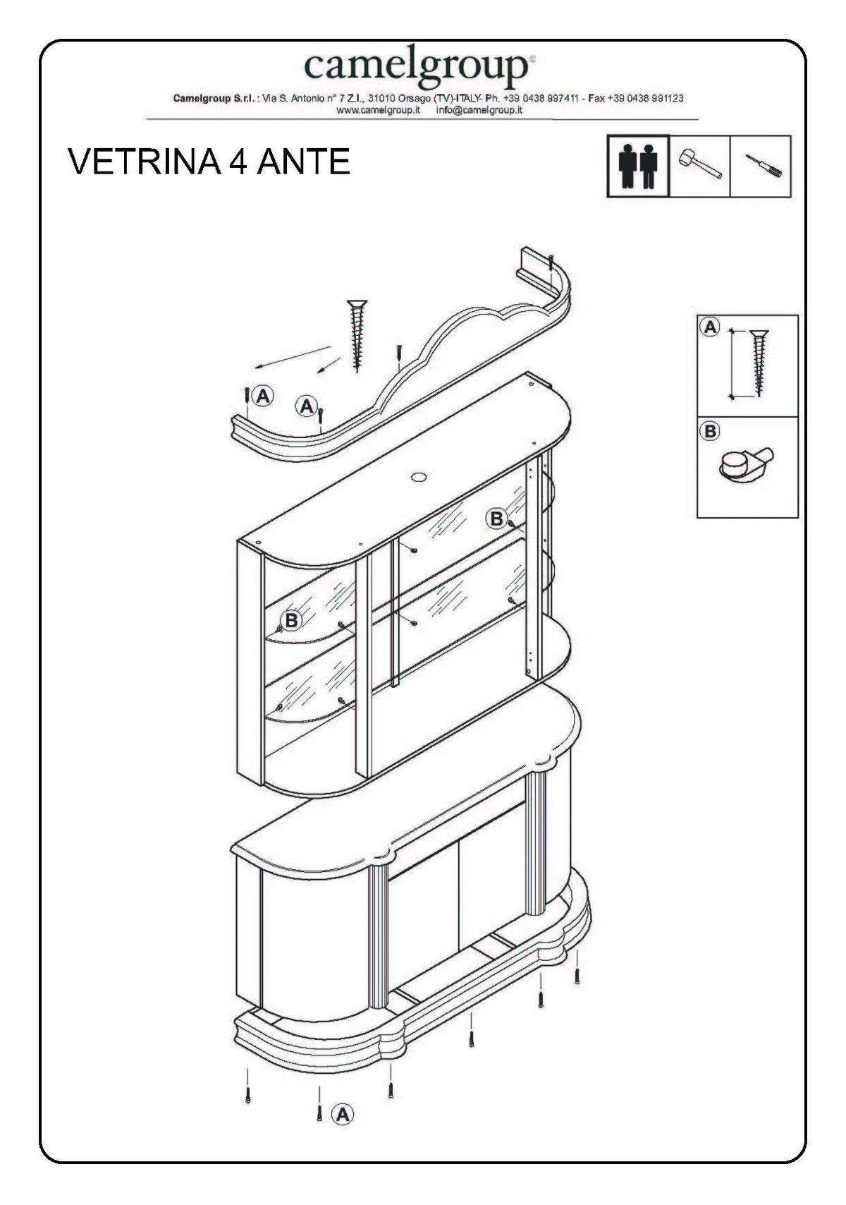 Assembling Instruction for 4 Door China p.1