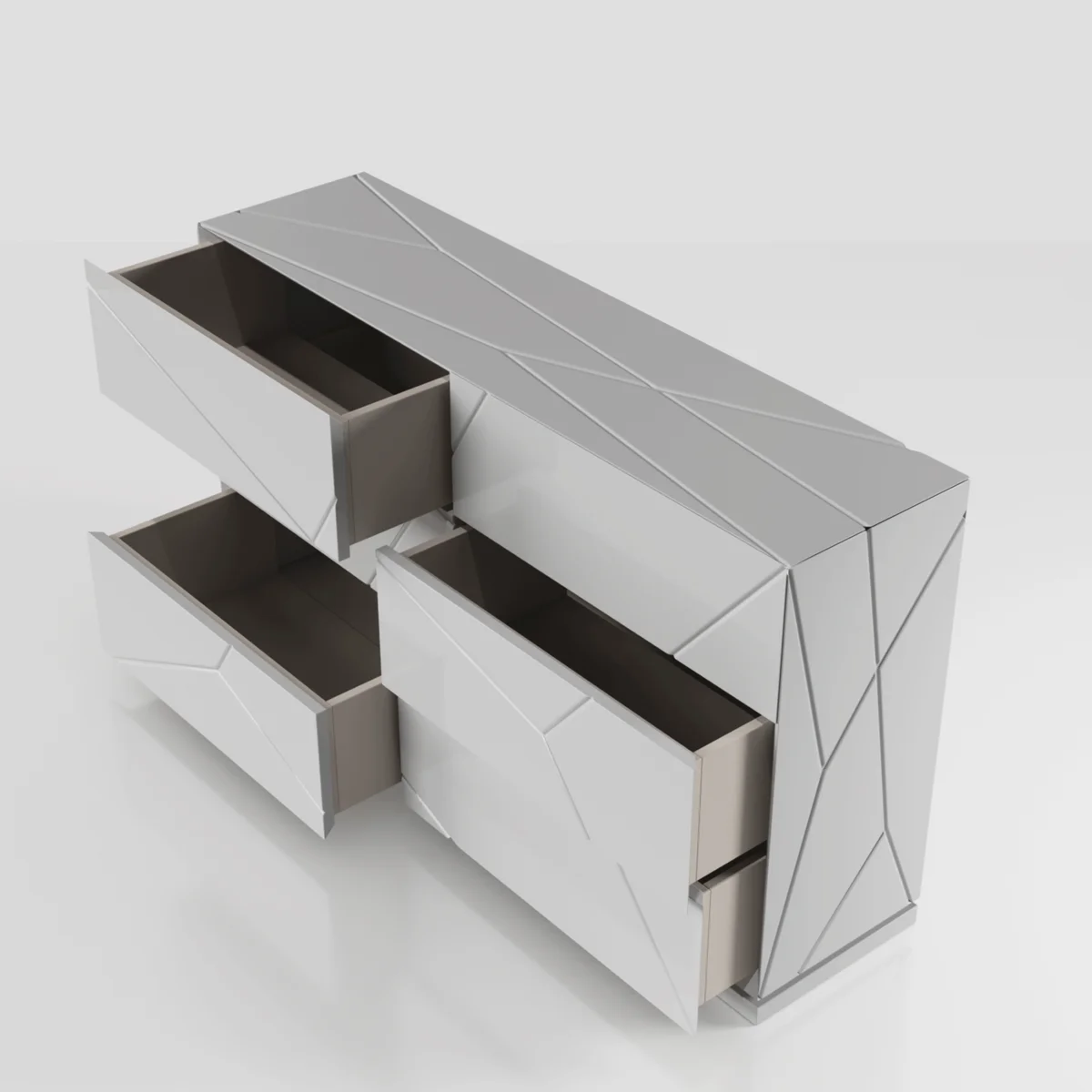 Majesty Bedroom w/light and Kiu cases