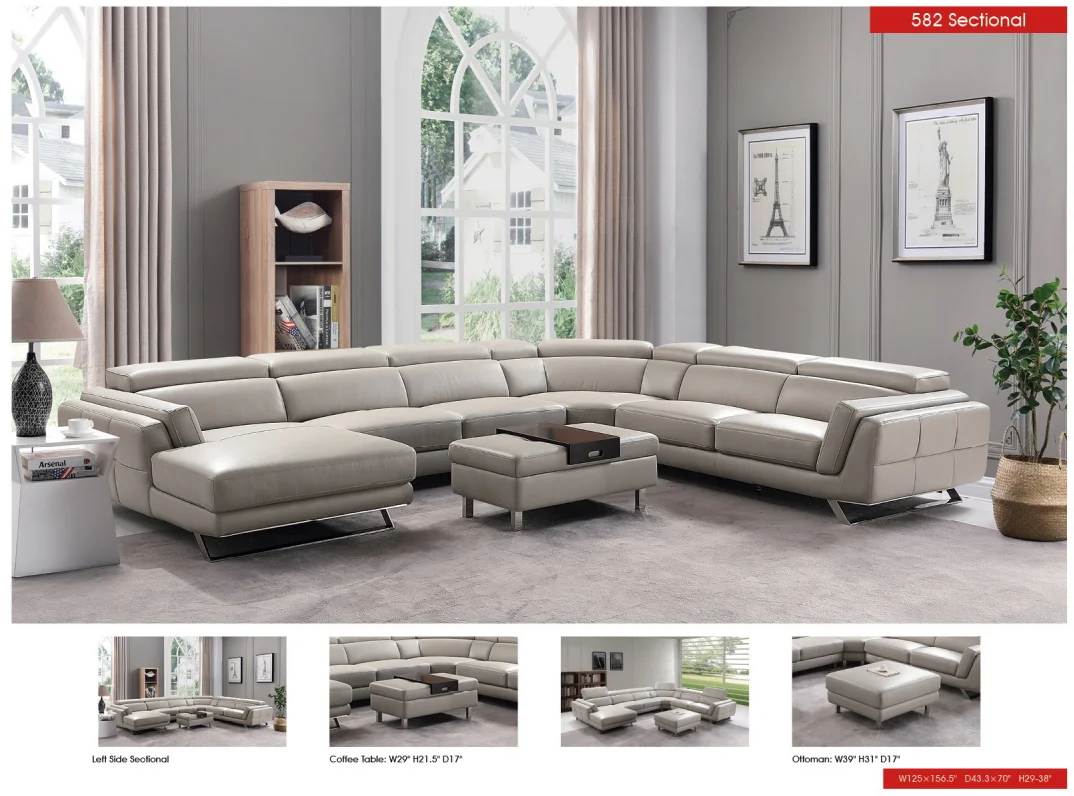 582 Sectional Right