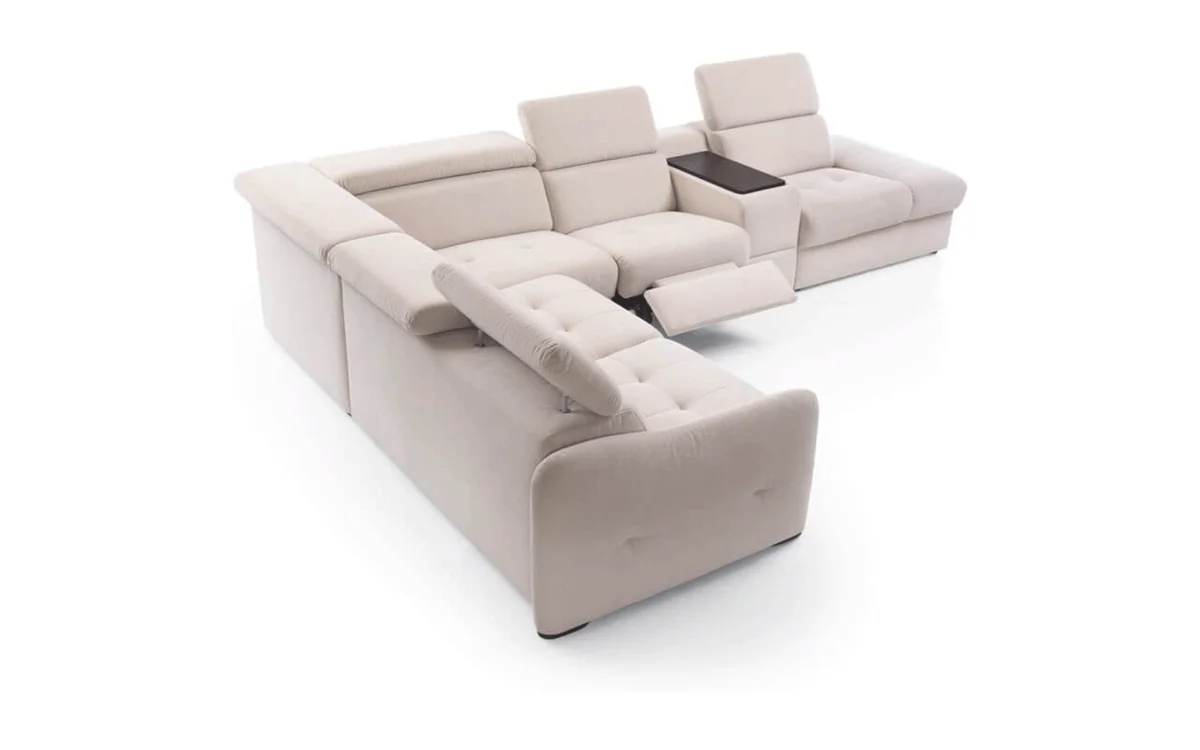 Domani Sectional w/Recliner, storage