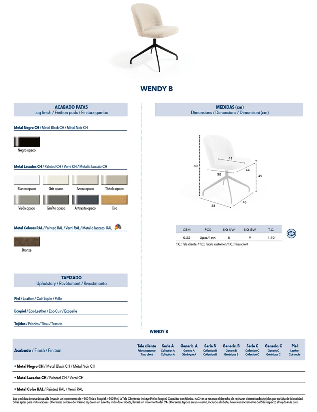 Papallona Dining tables with Wendy chairs