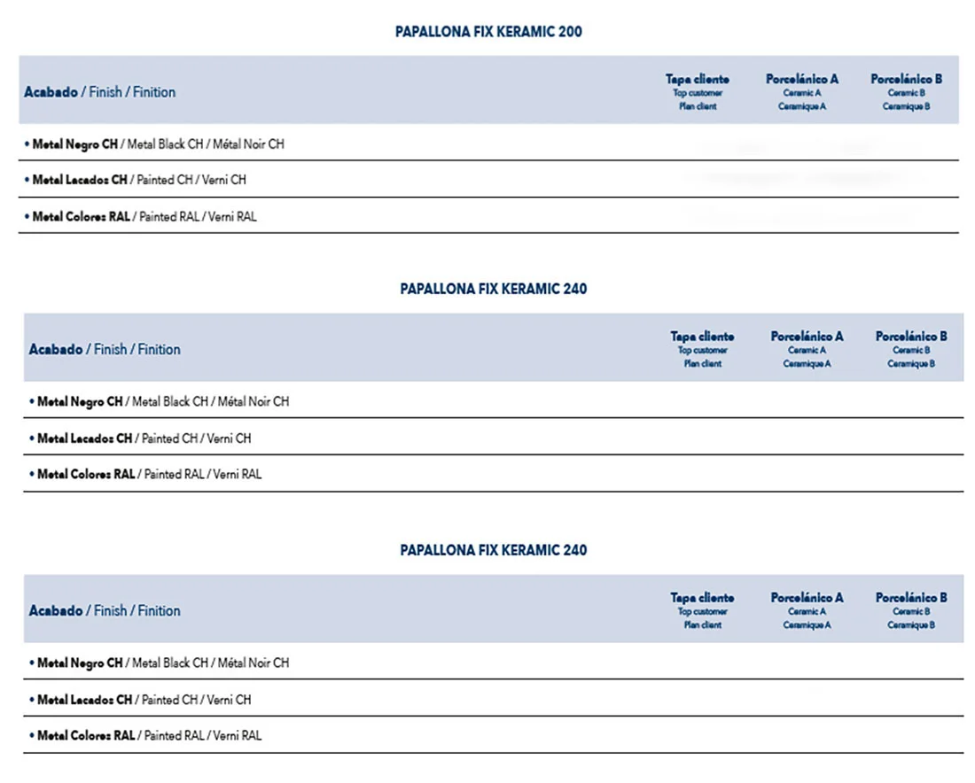 Papallona Fix Ceramic  