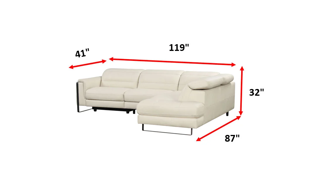 Eminence Sectional w/ recliner