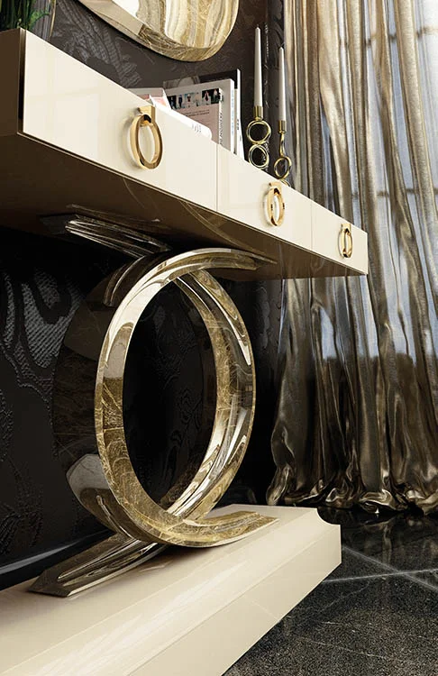 CII.10 Console Table and mirror