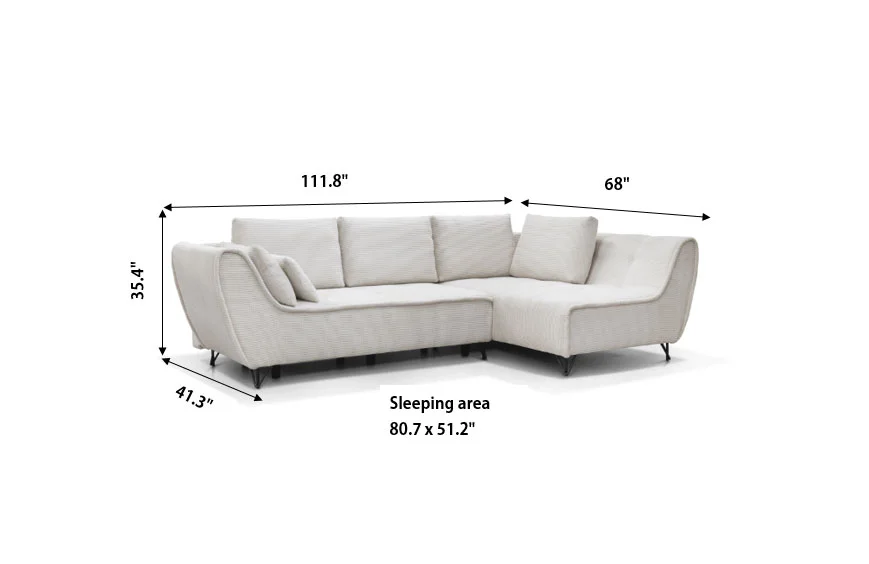 Cocoli Sectional w/Bed