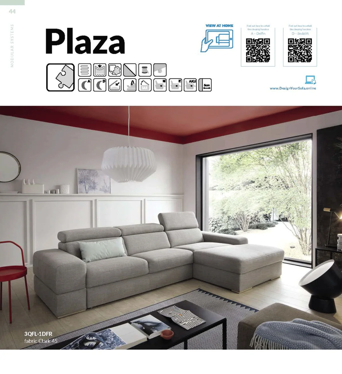 Plaza Sectional w/Bed, Recliner Chair, Bar & Storage