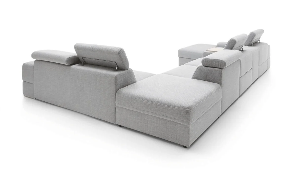 Plaza Sectional w/Bed, Recliner Chair, Bar & Storage