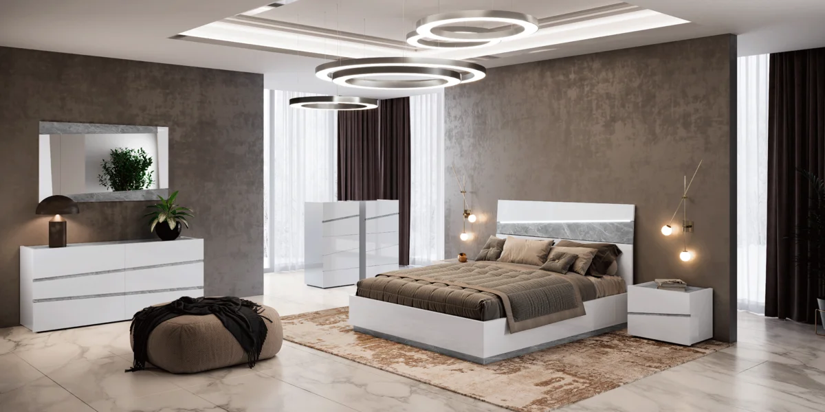 Alba Bedroom w/ Light by Camelgroup – Italy