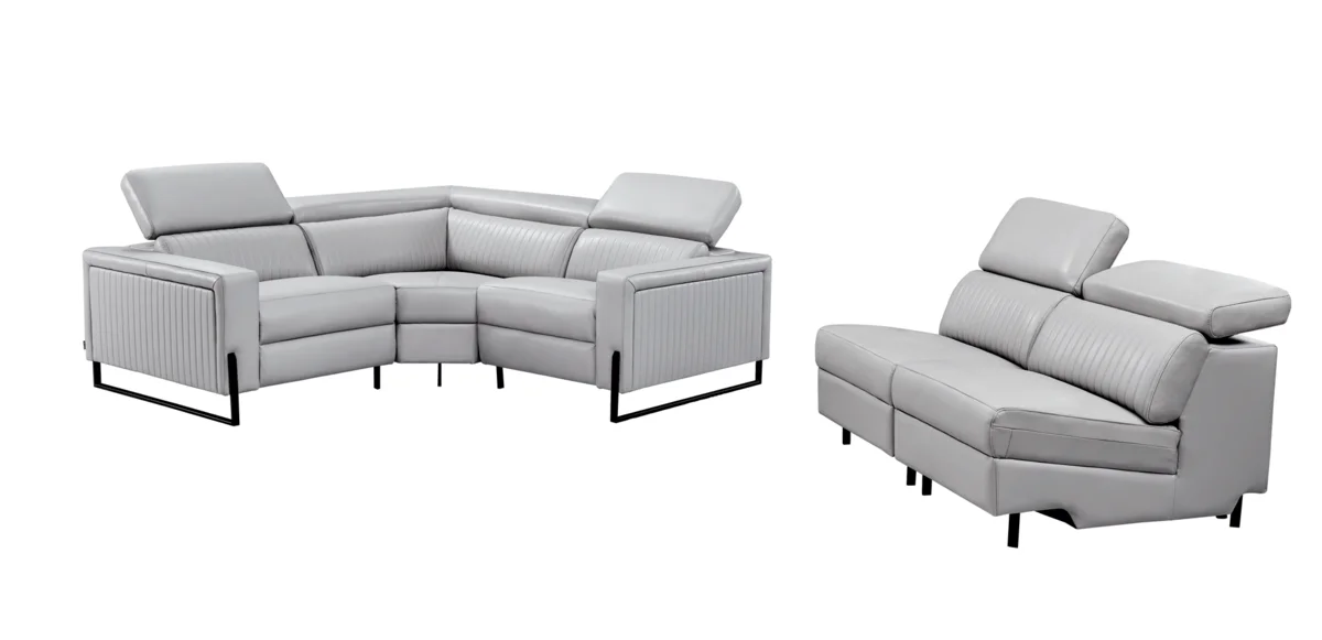 2787 Sectional w/ recliners