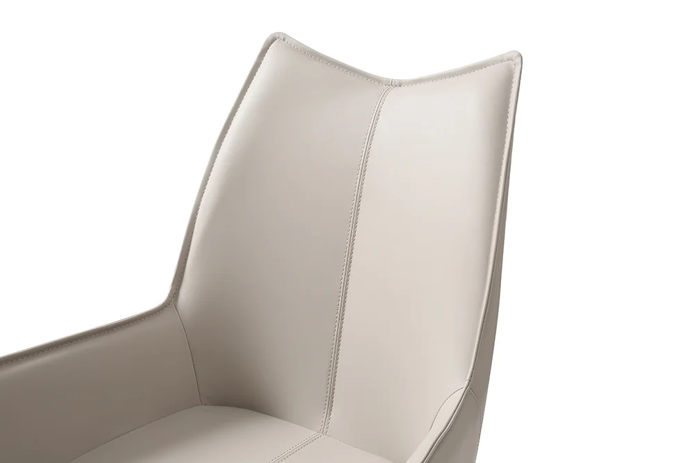 9188 Table with 1218 swivel grey taupe chairs