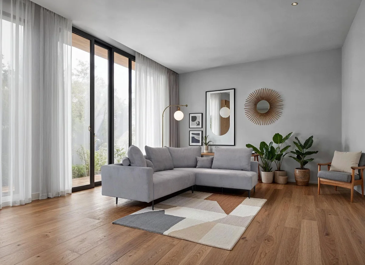 Redford Sectional Grey