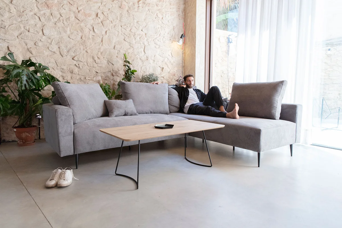 Redford Sectional Grey