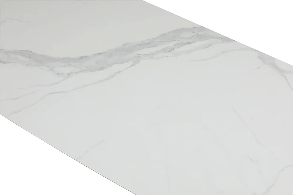 9437 Dining Table with 1218 swivel grey Taupe chairs