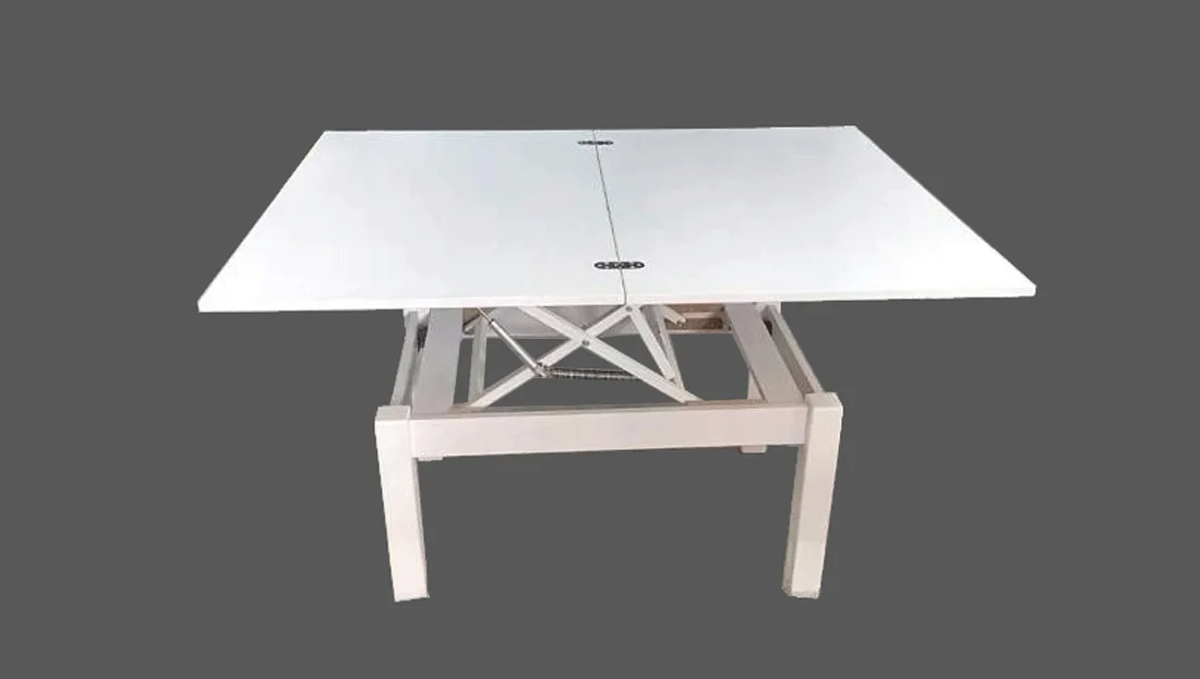 Cosmos Rectangular Transformer Table WHITE