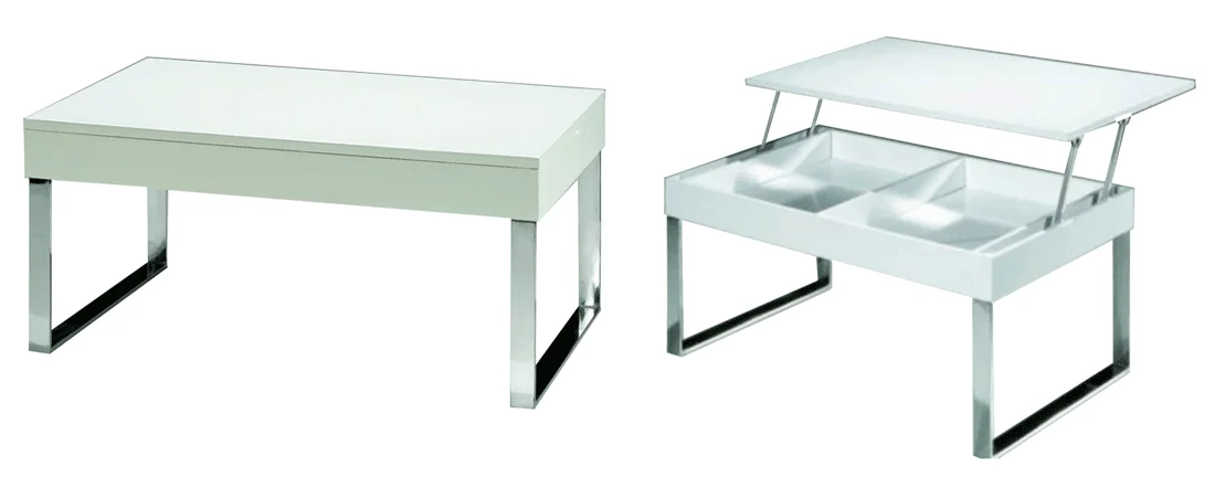 J030 White Coffee Table