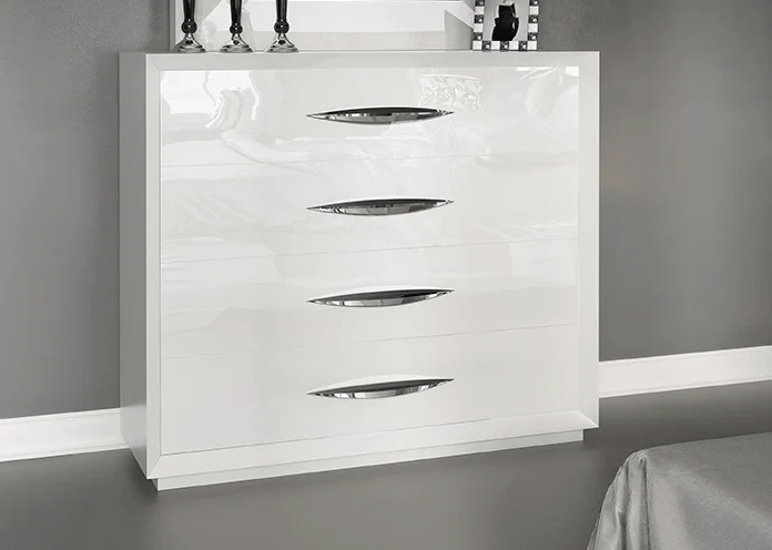 Carmen Single Dresser White