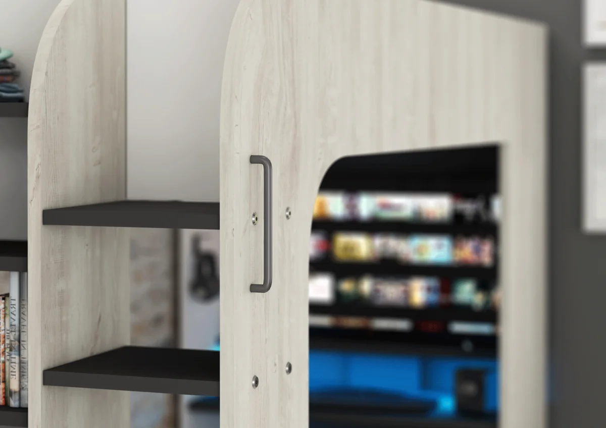 Gamer Bed 35.43" x 78.7" Natural Color