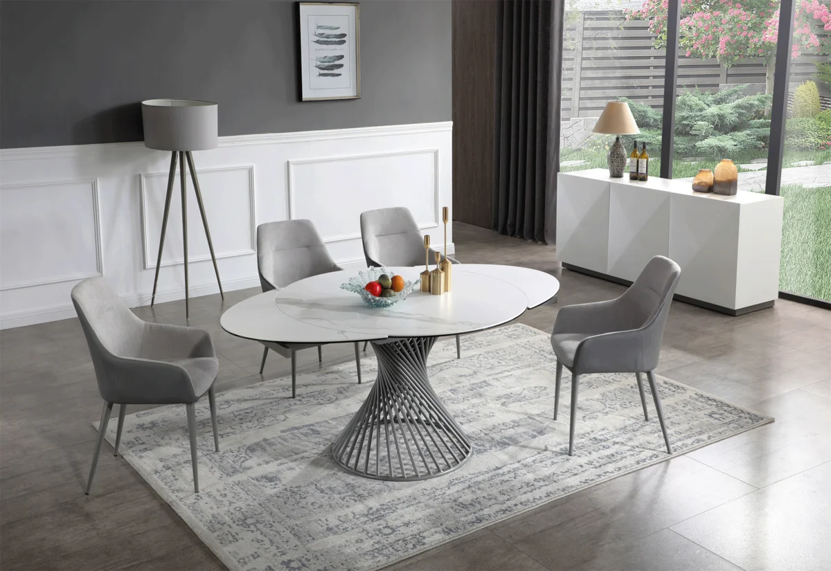9034 Dining Ceramic Table - View 2