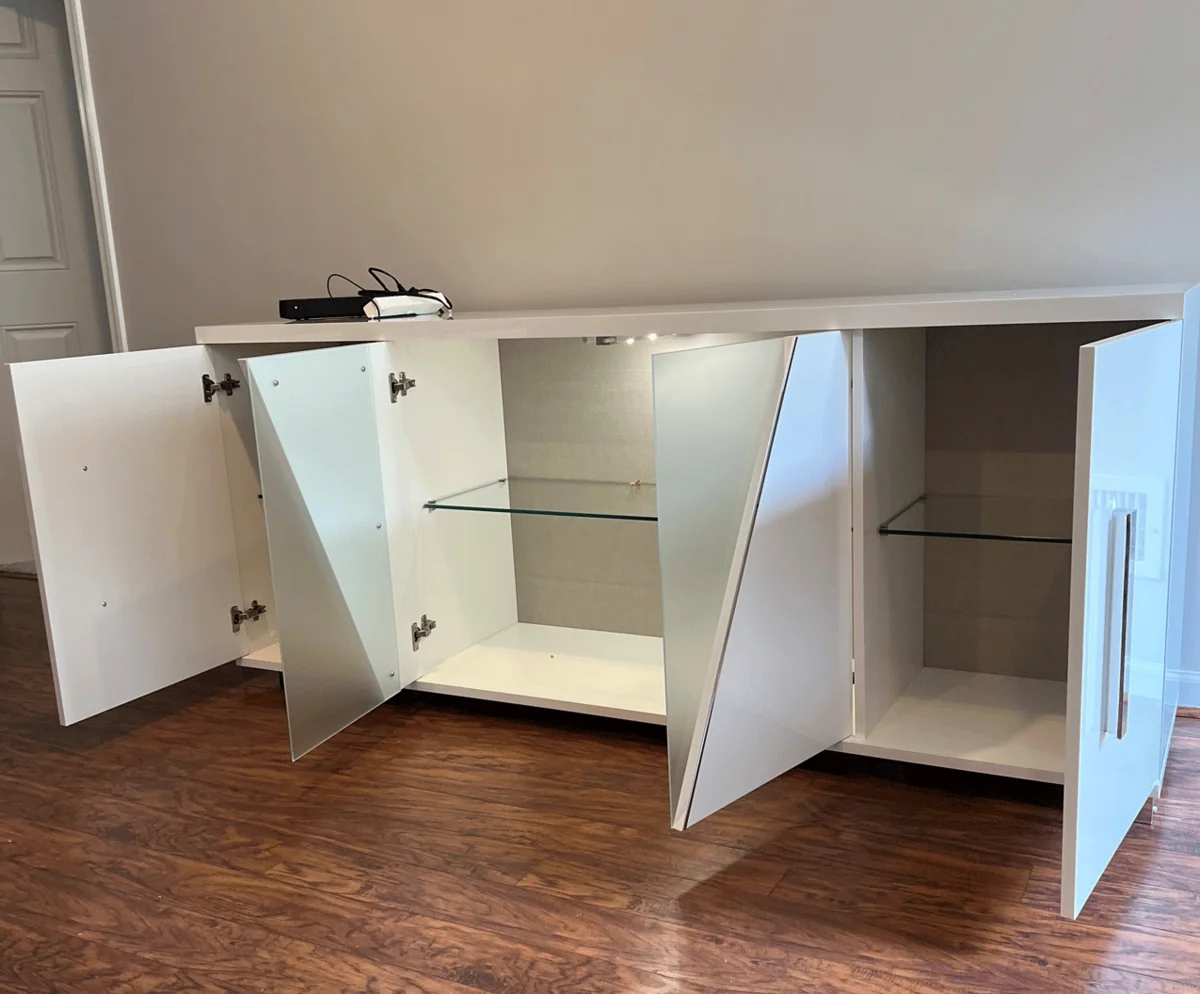 Lisa 4 Door Buffet w/Mirror