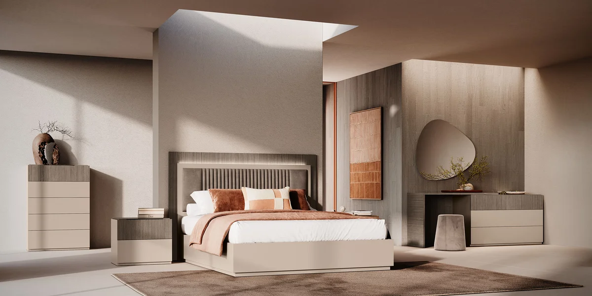 Camel Essenza Bedroom