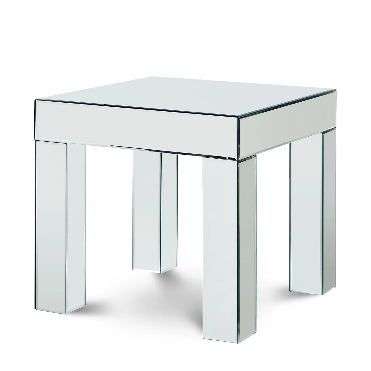 Lainy - End Table - Pearl Silver