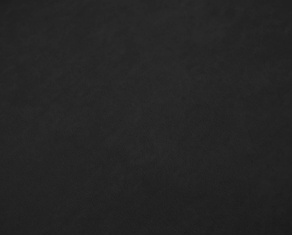 Plush - Ottoman - Black