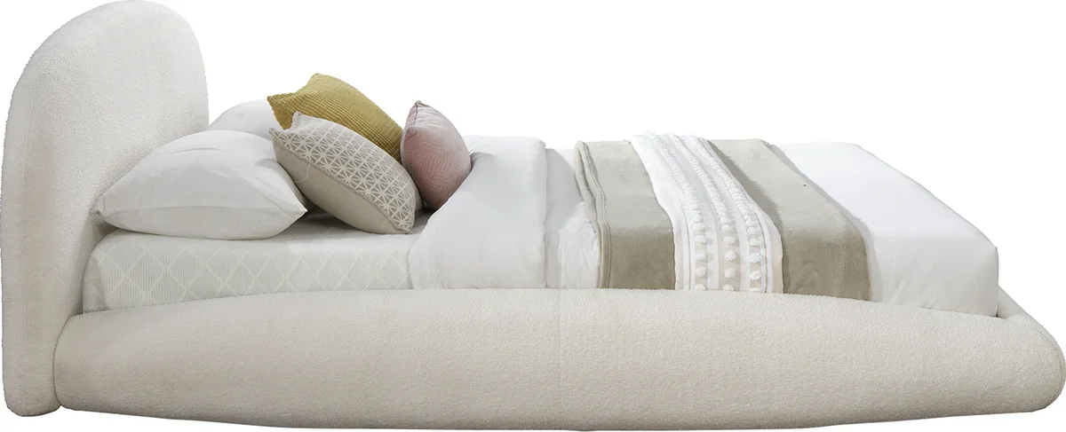 Genesis - Queen Bed - Cream - View 2