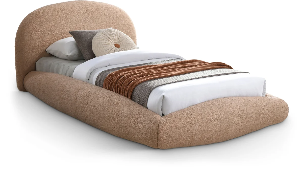 Genesis - Twin Bed - Beige