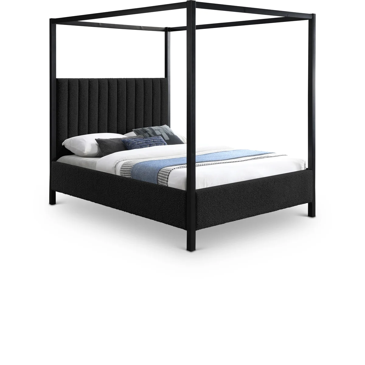 Kelly - King Bed - Black
