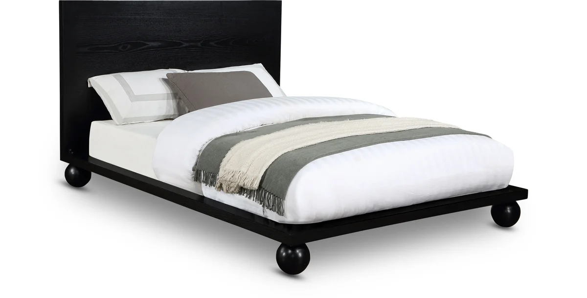 Kent - Queen Bed - Black