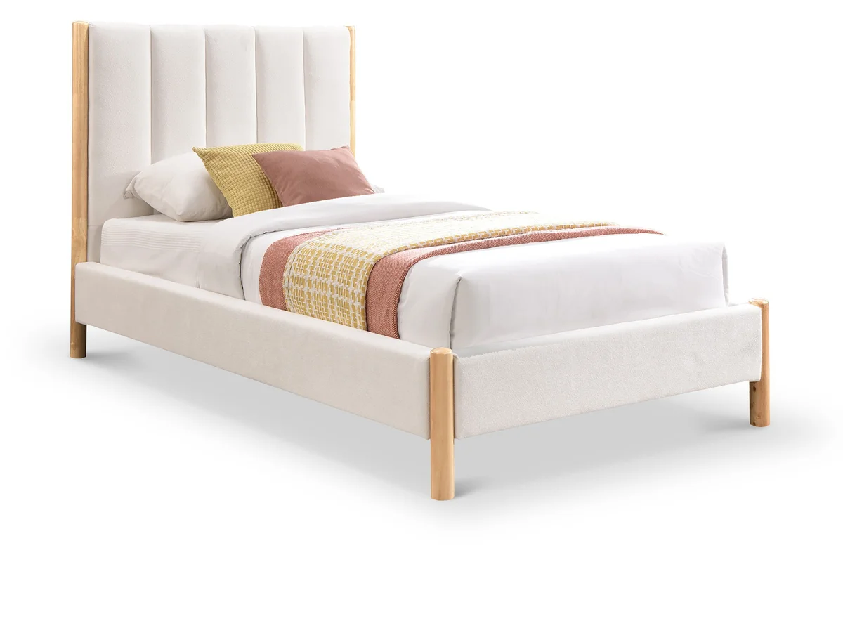 Kona - Twin Bed - Cream