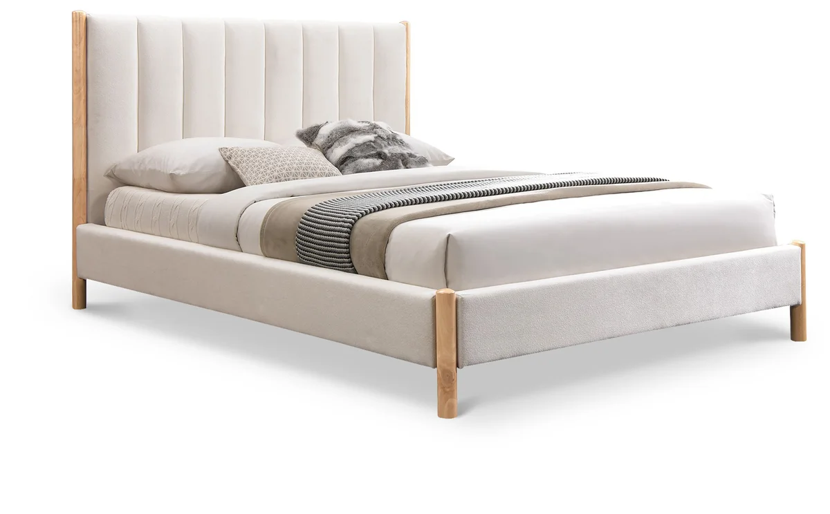 Kona - Queen Bed - Cream