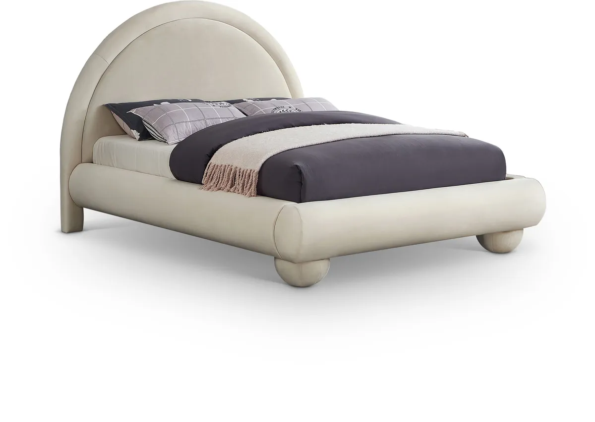 Madrid - Queen Bed - Cream