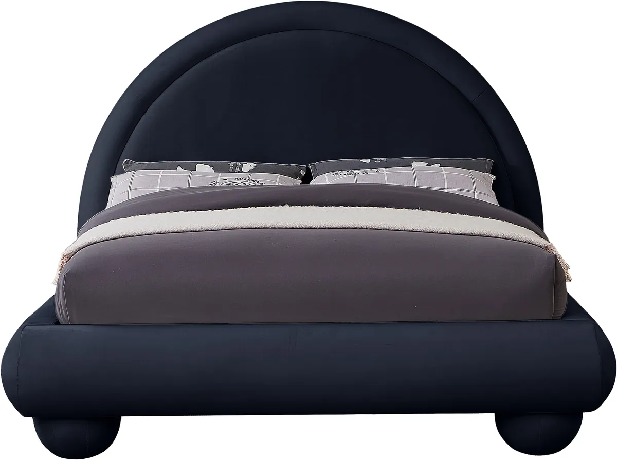 Madrid - Queen Bed - Navy - View 2