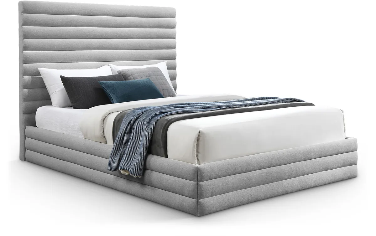 Maxwell - Queen Bed - Gray