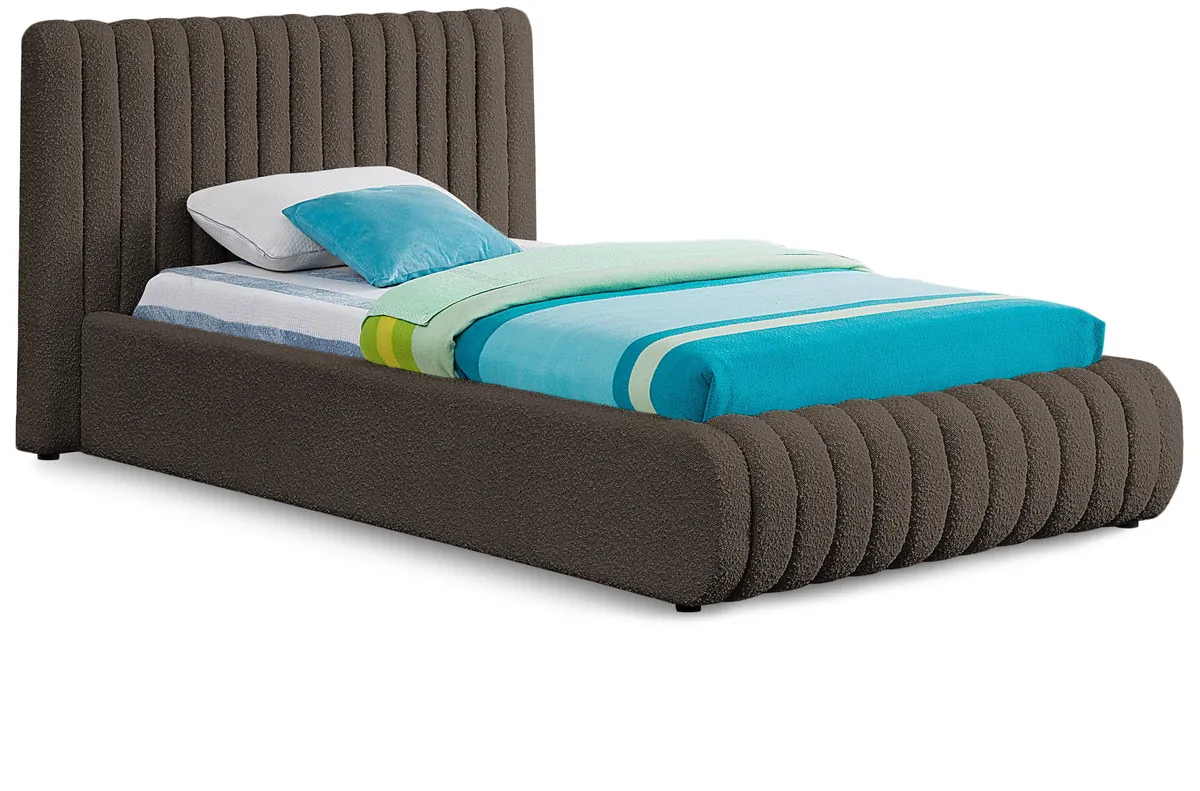 Nash - Twin Bed - Brown