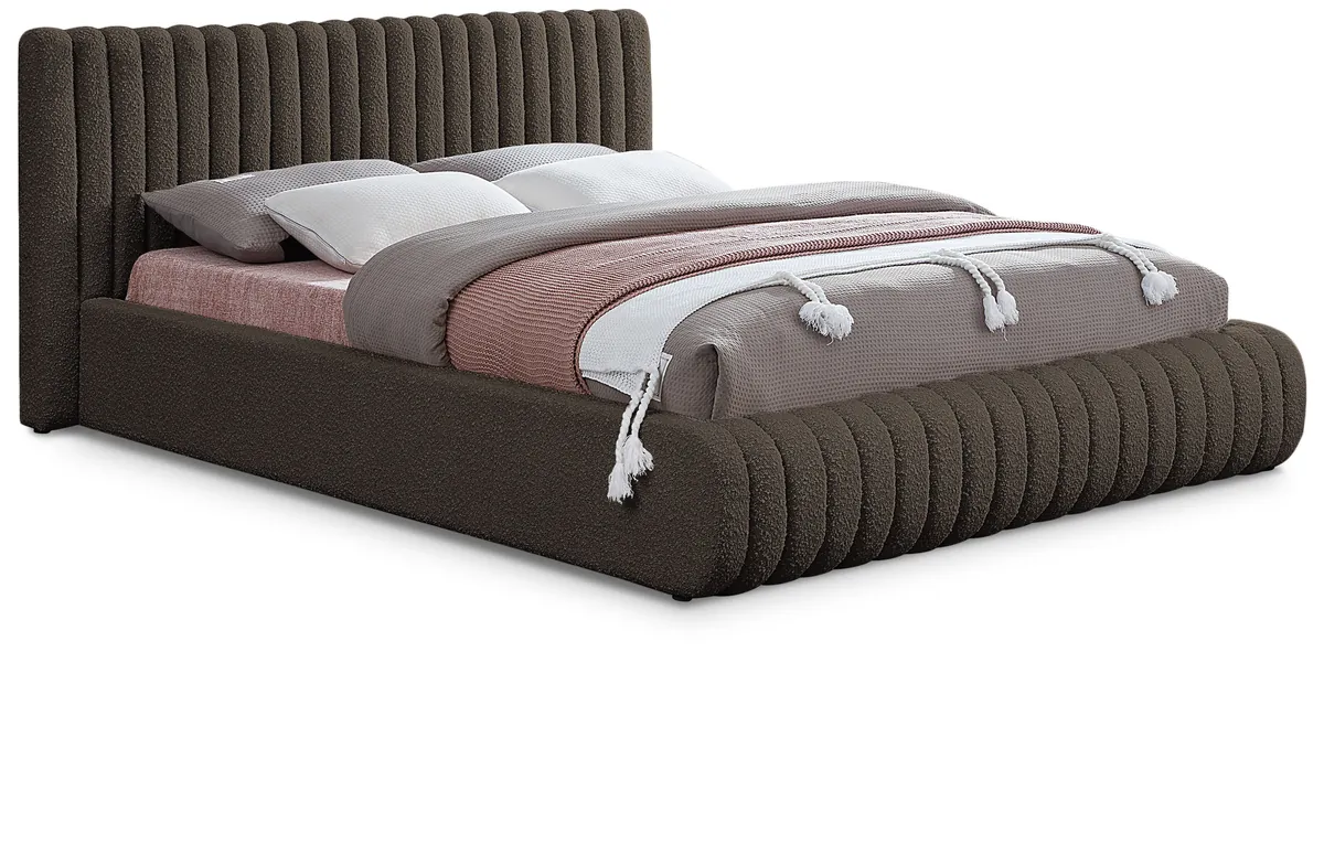 Nash - Queen Bed - Brown