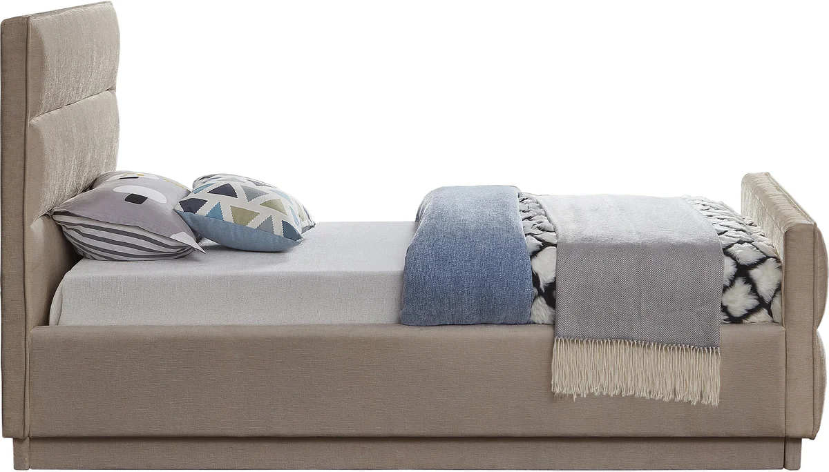 Paxton - Twin Bed - Beige - View 2