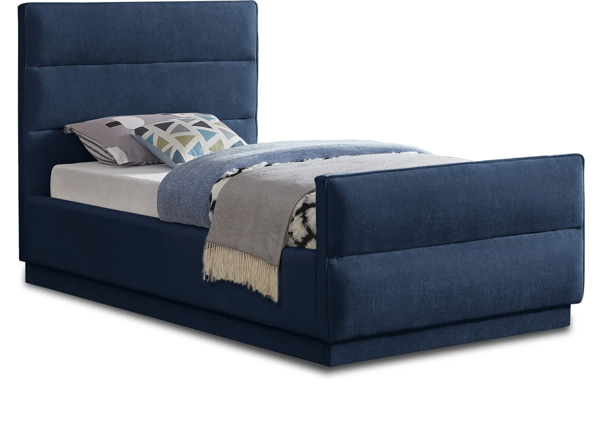 Paxton - Twin Bed - Navy