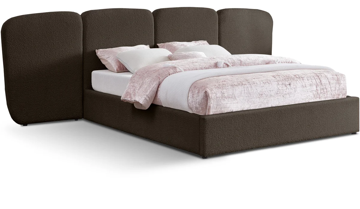 Shiloh - Queen Bed - Brown