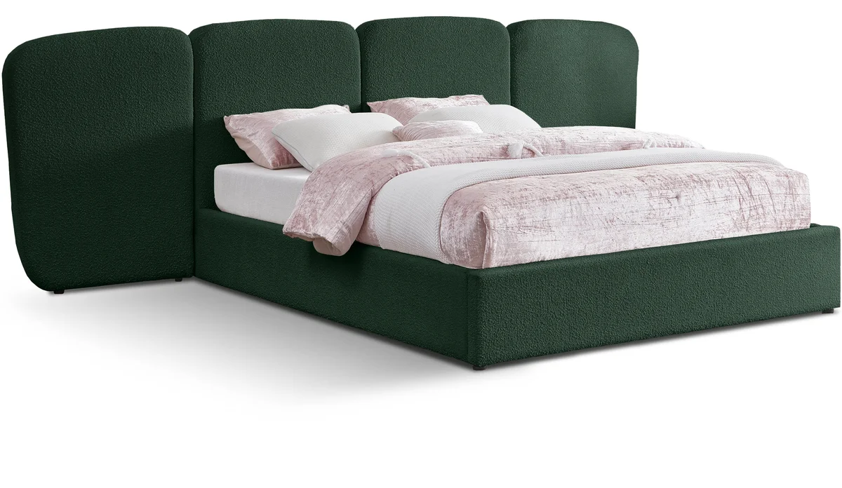 Shiloh - King Bed - Green