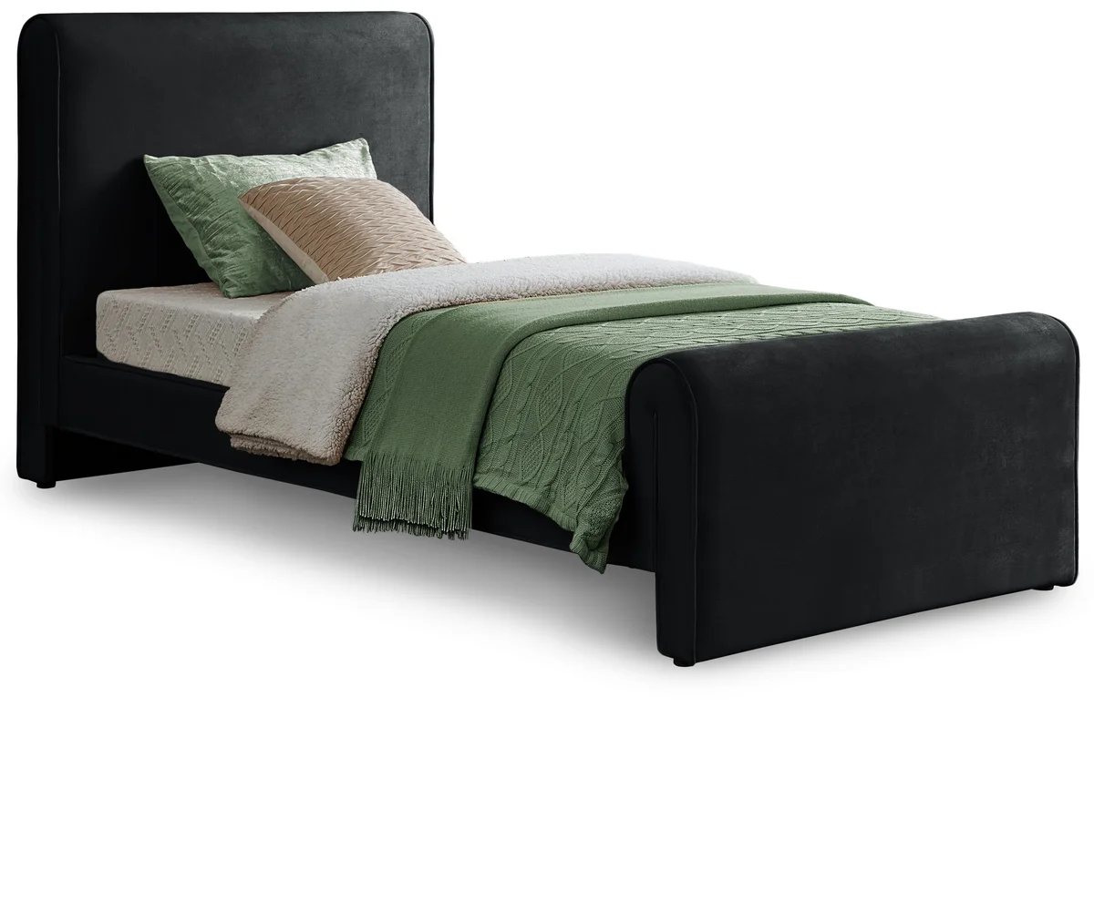 Sloan - Twin Bed - Black
